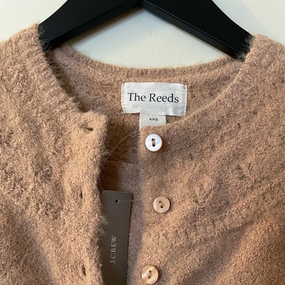 NWT The Reeds X J. Crew Fuzzy Cardigan Sweater - Picture 4 of 6